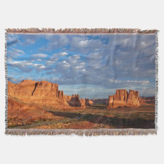 Utah, Arches National Park, rotsformaties 2 Deken (Voorkant)