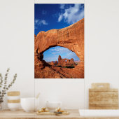 Utah, Arches National Park, Turret Arch 2 Poster (Keuken)