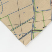  Utah Beach D-Day Invasion Map (1944) Fleece Deken (Hoek)