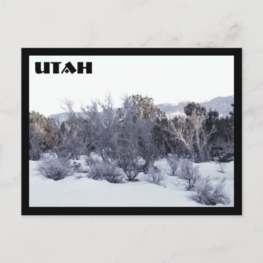Utah Briefkaart (Voorkant)