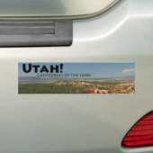 Utah Bumpersticker (Op auto)