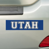 Utah Bumpersticker (Op auto)