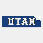 Utah Bumpersticker (Voorkant)