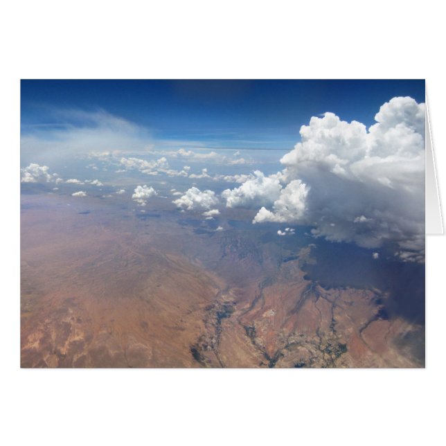 Utah Cloudscape van 36.000 voet (Voorkant Horizontaal)