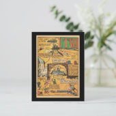 Utah de staat Salt Lake Briefkaart (Staand voorkant)