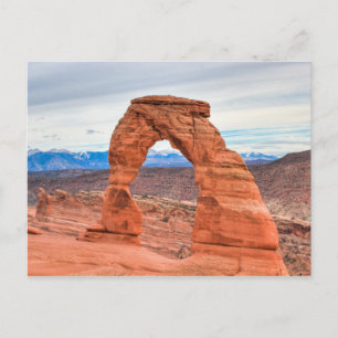 Utah, de V.S. Gevoelige Boog in het Nationale Park Briefkaart