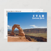 Utah Delicate Arch Briefkaart (Voorkant / Achterkant)