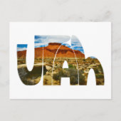 Utah Desert Briefkaart (Voorkant)