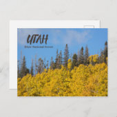 Utah Dixie National Forest Briefkaart (Voorkant / Achterkant)