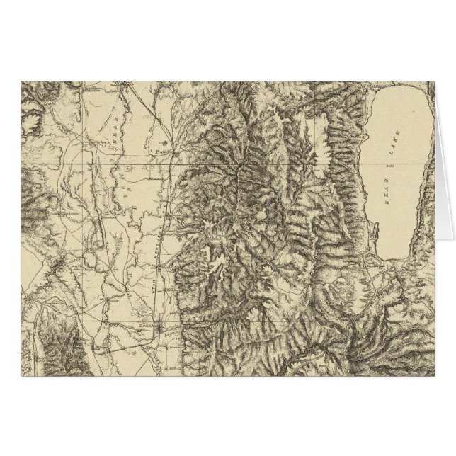 Utah du Nord-Est et Idaho du Sud-Est (Devant horizontal)