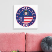 Utah, États-Unis, affiche Utah, toile (Insitu(Salon))