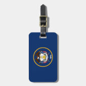 Utah Flag Bagagelabel (Voorkant verticaal)