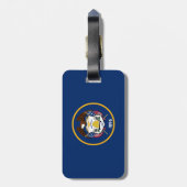 Utah Flag Bagagelabel (Achterkant verticaal)