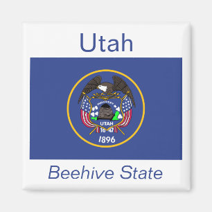 Utah Flag Magnet Magneet
