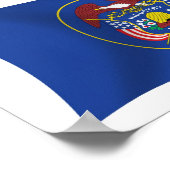 Utah Flag Poster Print (Hoek)