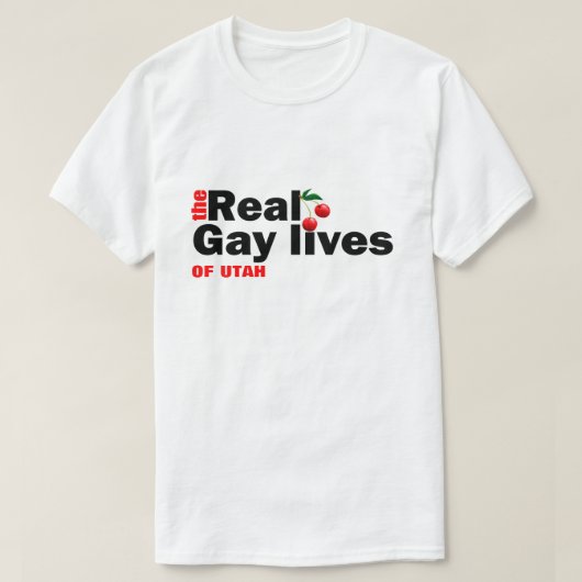 Utah Gay Pride T-shirt (Design voorkant)