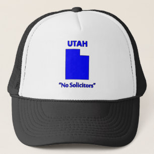 Utah - Geen Colporteurs Trucker Pet