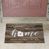 Utah Home State Personalized Wood Kijk uit Deurmat