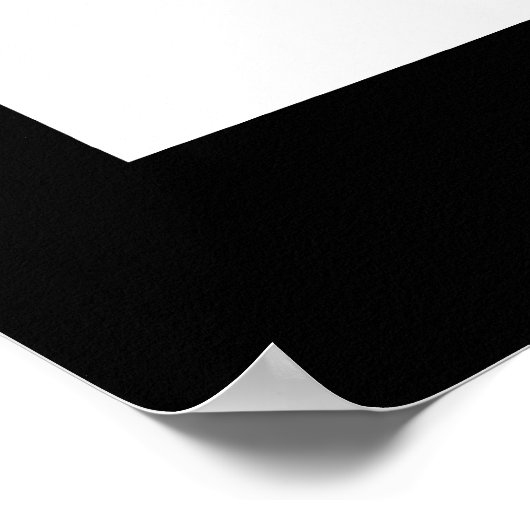 Utah in het wit poster (Hoek)