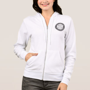 Utah Institute Women's Zip Hoodie WHT