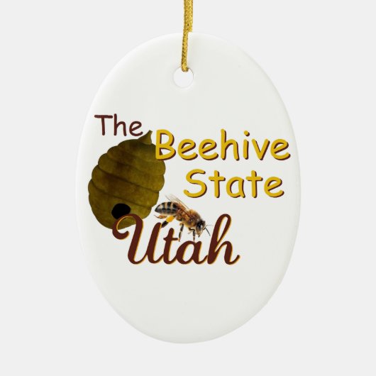 UTAH KERAMISCH ORNAMENT (Voorkant)