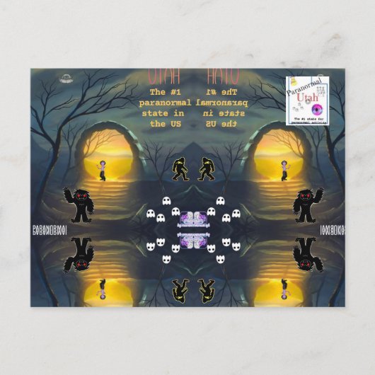 Utah la carte postale de l'état le plus paranormal (Devant)