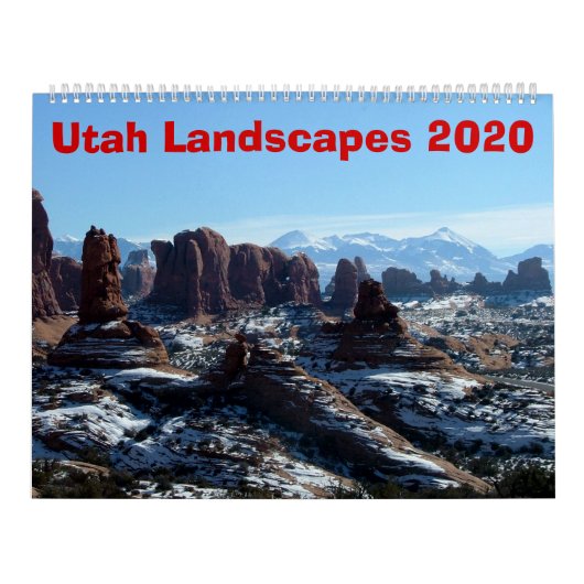 Utah Landscapes Agenda Kalender (Hoes)