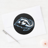 Utah Mammoth Hockey ronde sticker (Envelop)