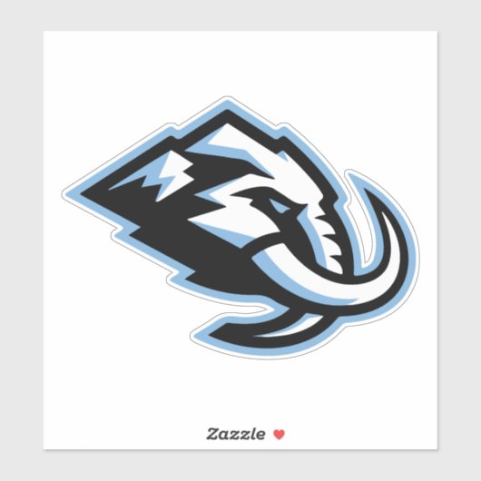 Utah Mammoth Hockey sticker (Vel)