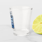 Utah MDS Patch Shot Glass Glas (Rechts)