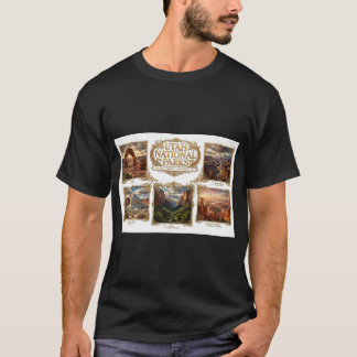 Utah Mighty Five Nationale Parken T-Shirt