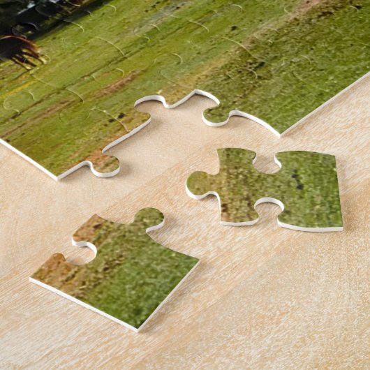 Utah Mountain Grange. Jigsaw Puzzle (Côté)