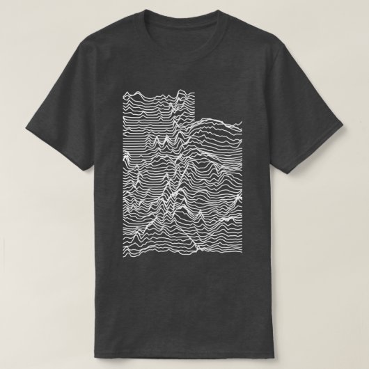 Utah Onbekende Verhogingen Topografie Map zonder T T-shirt (Design voorkant)