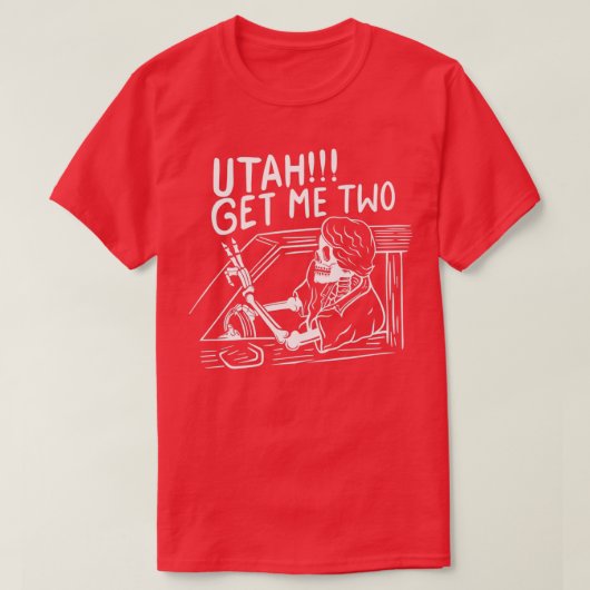 utah pak me twee t-shirt (Design voorkant)