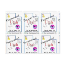 Utah paranormaal briefkaart