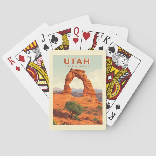  Utah Pokerkaarten (Achterkant)