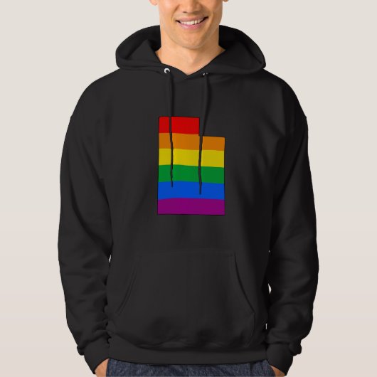 UTAH PRIDE -.png Hoodie (Voorkant)