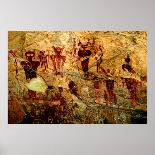 Utah Rock Art Poster (Voorkant)