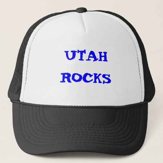 UTAH ROCKS TRUCKER PET (Voorkant)