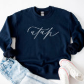 Utah Script State Femme Sweatshirt