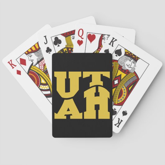 Utah Speelkaarten (Achterkant)