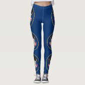 Utah Staatsvlag Leggings (Voorkant)