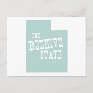 Utah State Motto Slogan Briefkaart