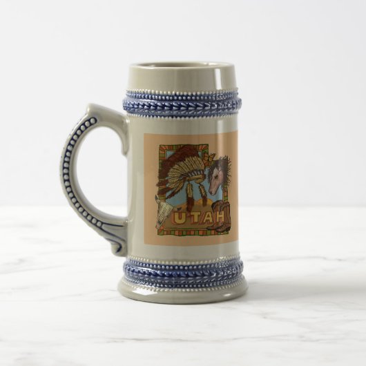 Utah stein mug (Gauche)