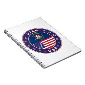 Utah-sticker, telefoonbehuizing, canvas tas, wandk notitieboek (Rechterzijde)