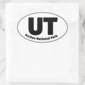 Utah sticker voor RV, vrachtwagen, Auto (Tas)