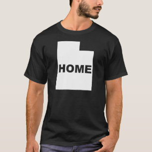 Utah Thuis Weg Van State T-Shirt Tees