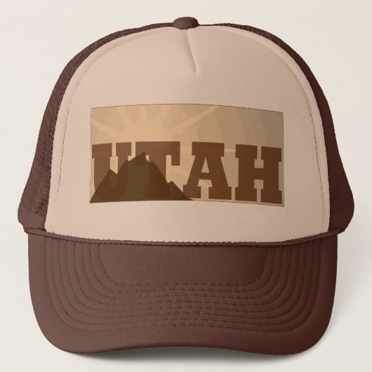Utah Trucker Hat Pet (Voorkant)