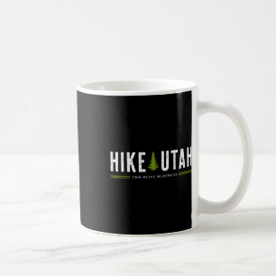 Utah Twin Peaks Wilderness Hike Tree Retro Graphic Koffiemok