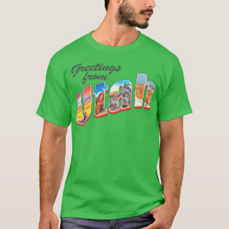Utah US Reis Vakantie Trip T-shirt